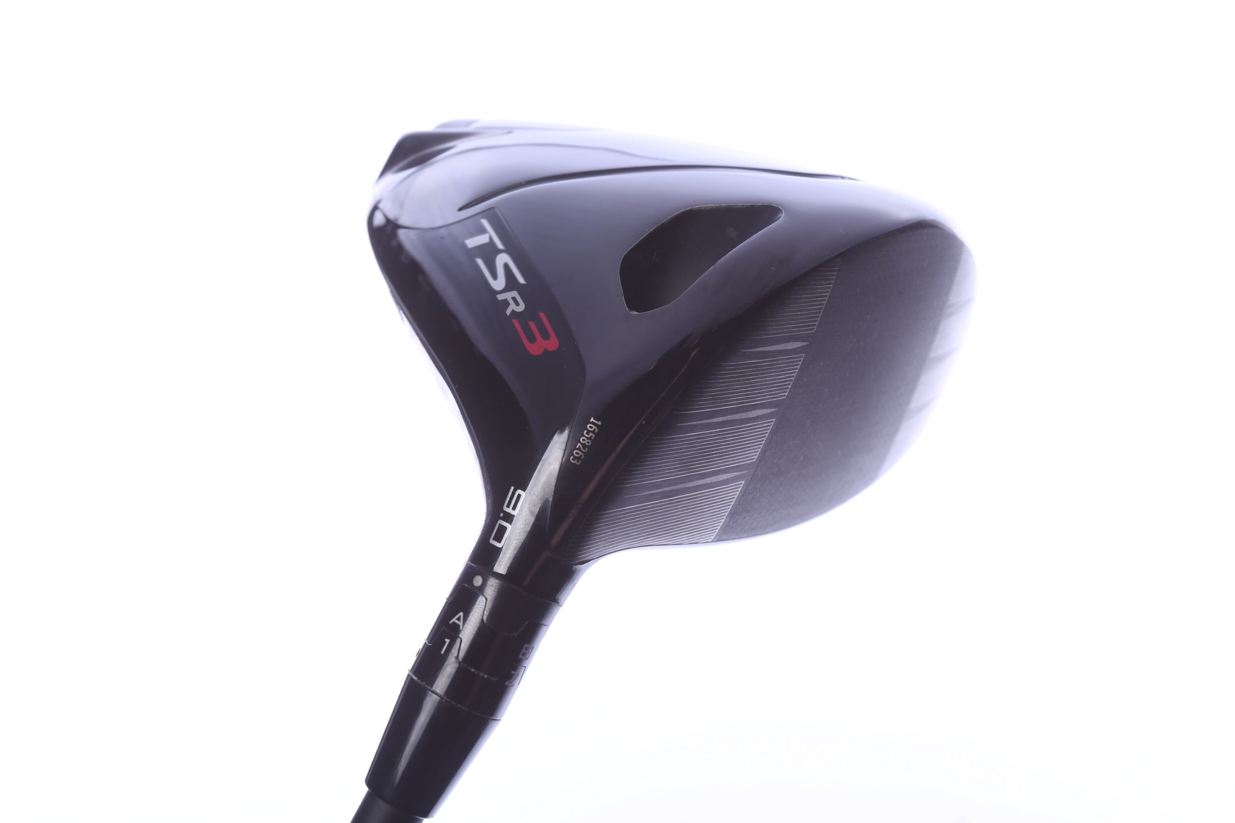 Used Titleist TSR3 Driver - 9 Degrees - Stiff Flex Mitsubishi 1K Black - Right-Handed