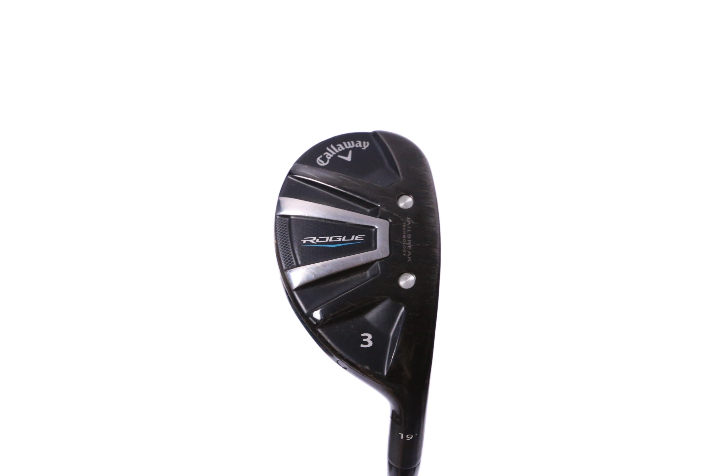 Used Callaway Rogue 3H Hybrid - Right-Handed - 19 Degrees - Stiff Flex