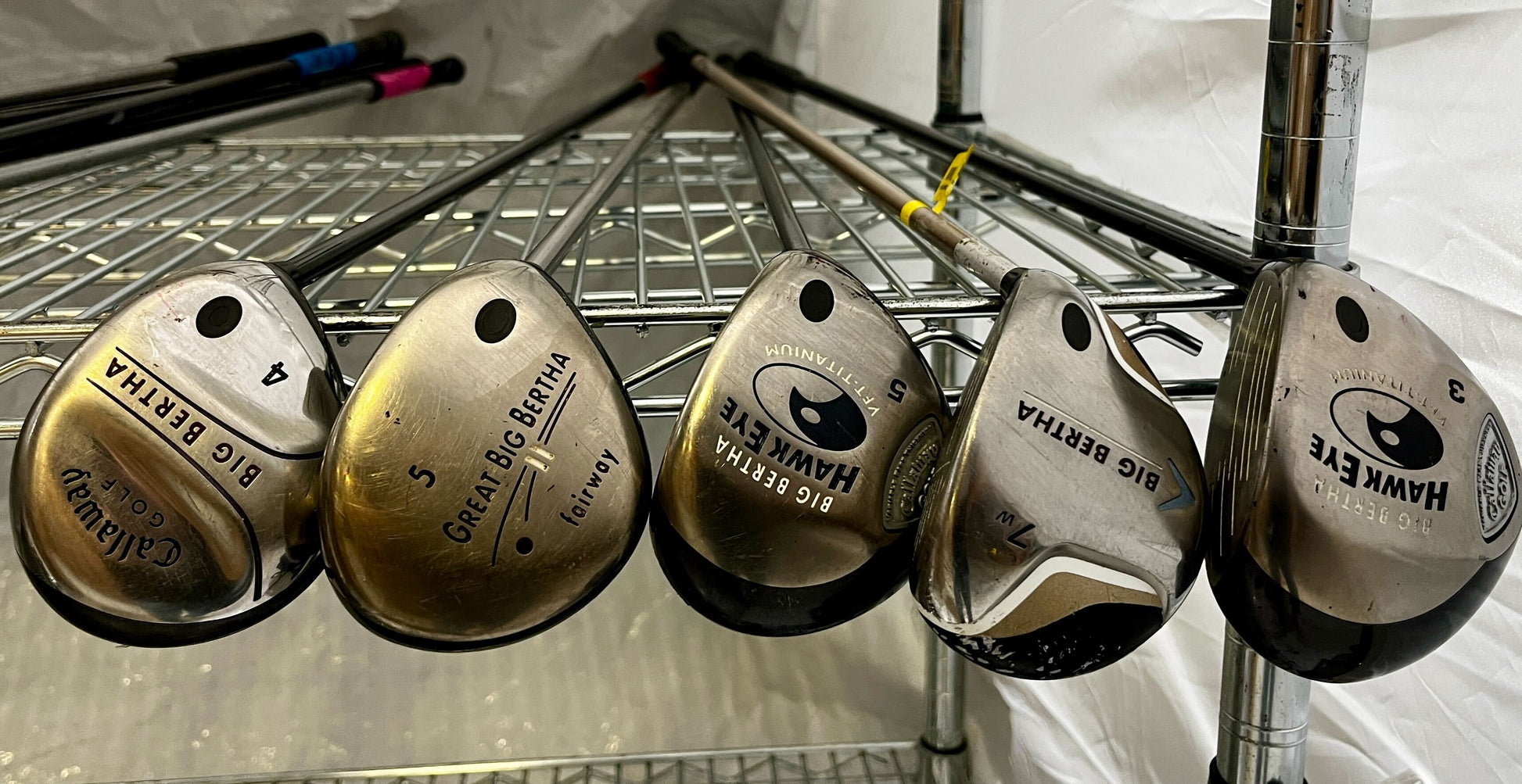 Wholesale Lot of 30 Golf Clubs - Mixed Fairway Woods-Next Round