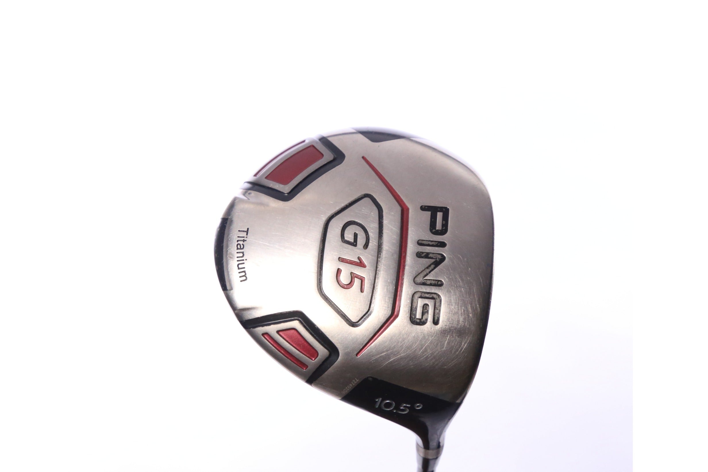 Used Ping G15 Driver - 10.5 Degrees - Stiff Flex Aldila Serrano - Right-Handed