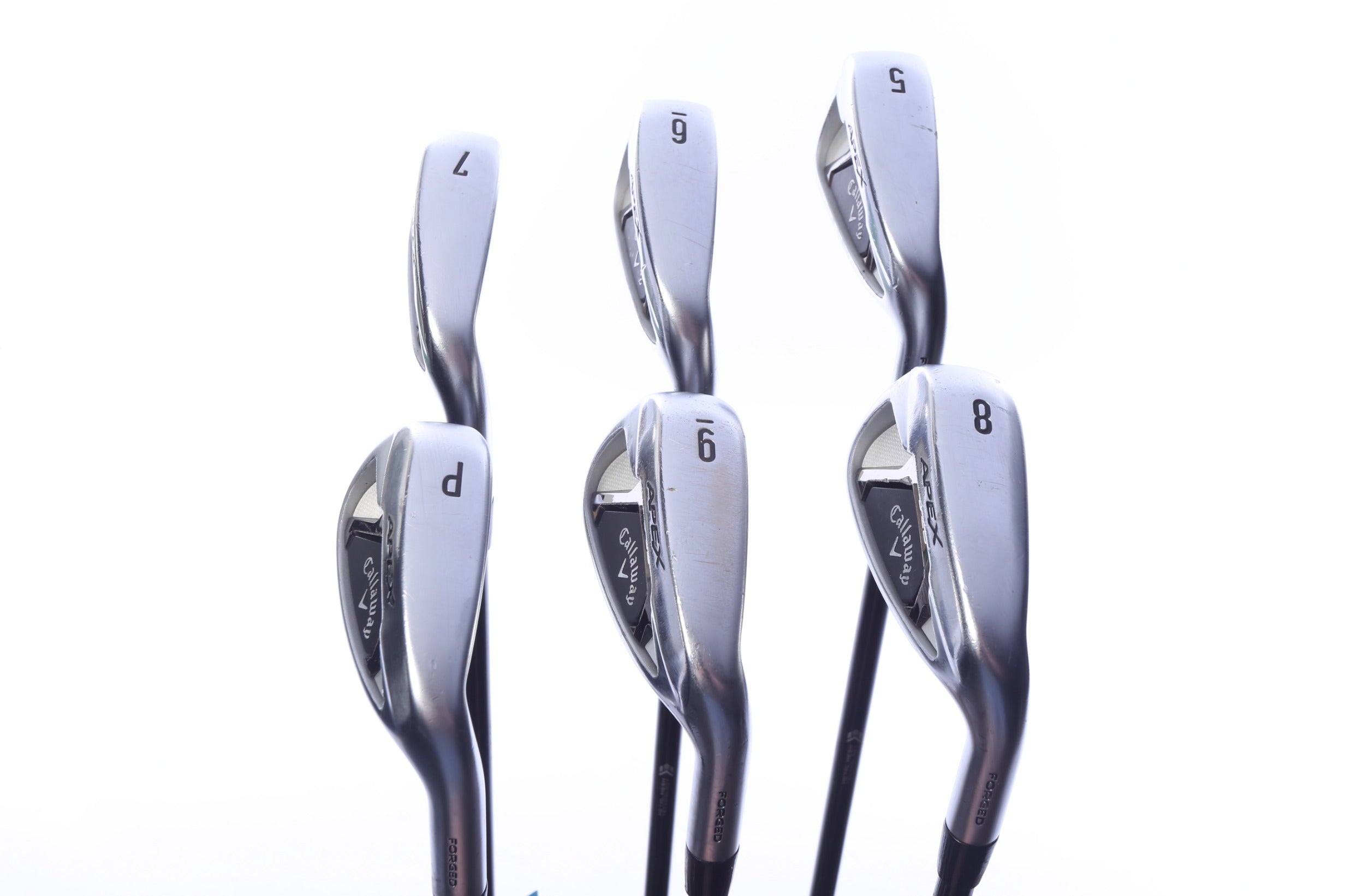 Used Callaway Apex DCB Iron Set - Right-Handed - 5-PW - Regular Flex