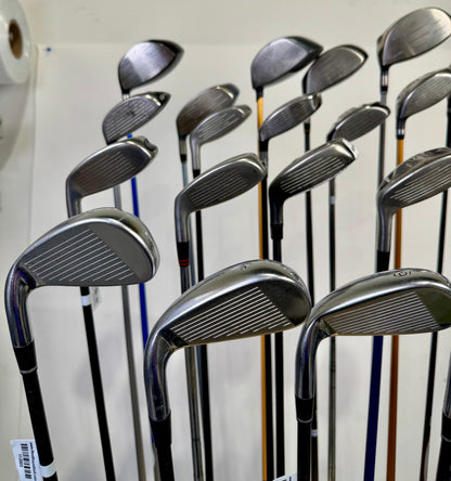 Wholesale Lot of 24 Drivers, Fairway Woods, Hybrids, And Single Irons.-Next Round