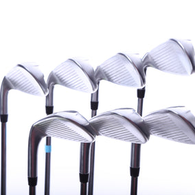 Used Cobra AIR-X Combo Iron Set - Right-Handed - 5-PW, GW - Stiff Flex-Next Round