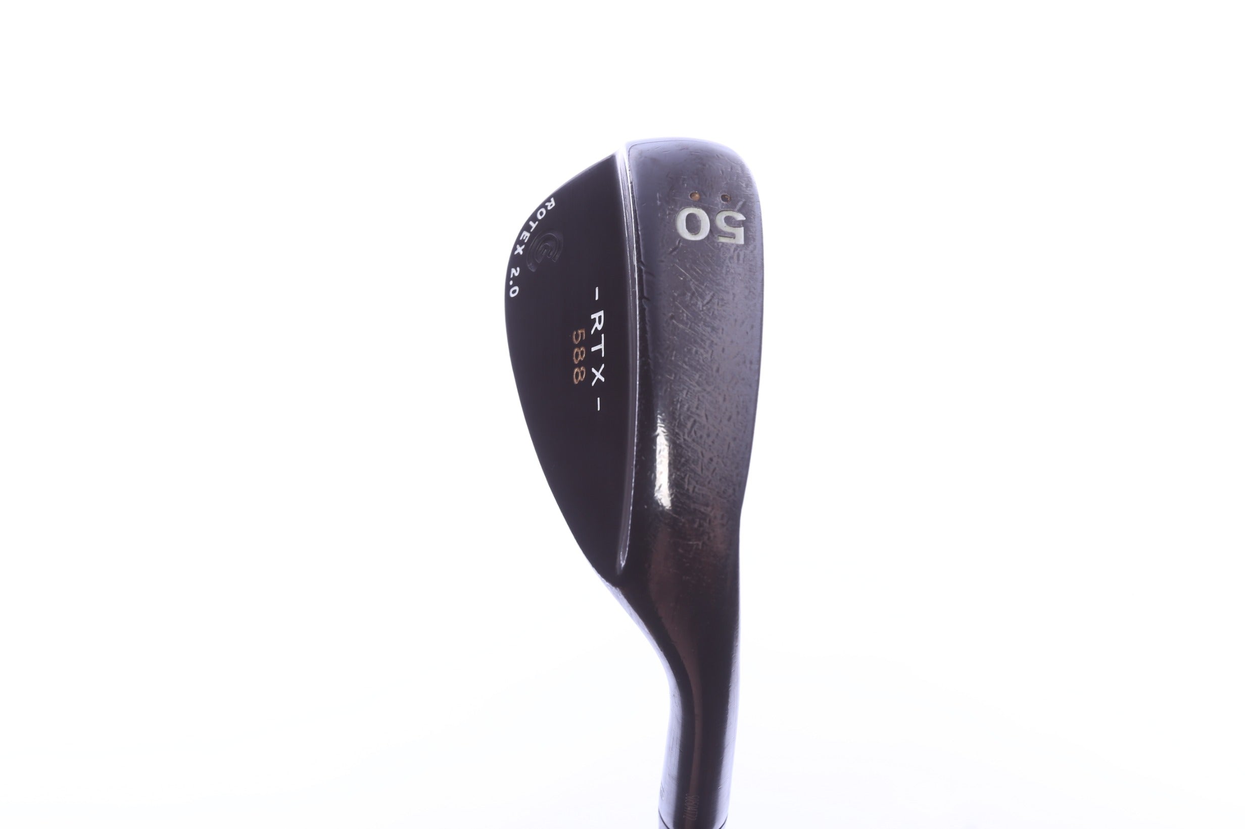 Used Cleveland 588 RTX 2.0 Black Satin Gap Wedge - Right-Handed - 50 Degrees - Wedge Flex