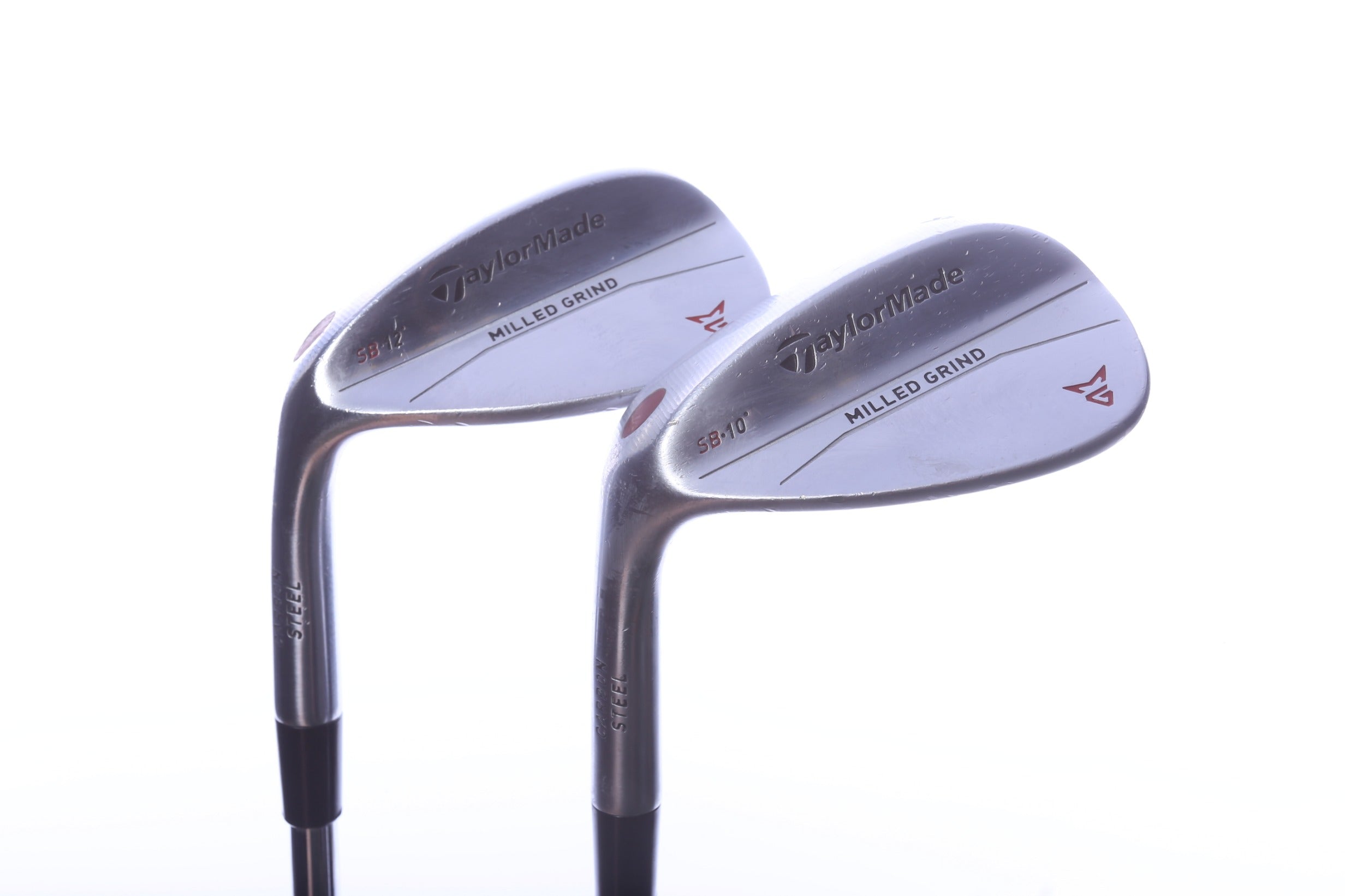Used TaylorMade Milled Grind Wedge Set - Left-Handed - 56*, 60* - Wedge Flex