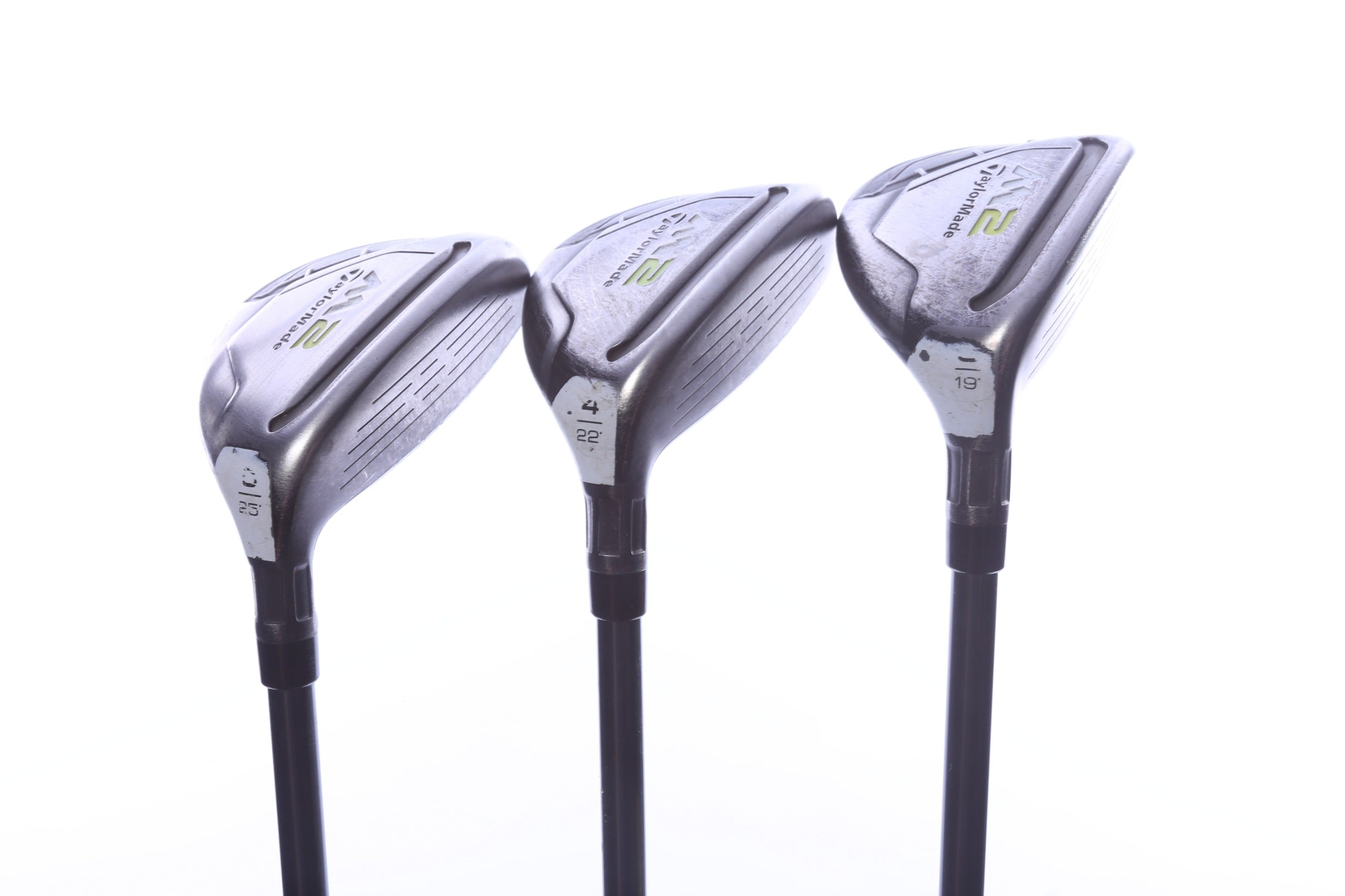 Used TaylorMade M2 Rescue 2017 Hybrid Set - Right-Handed - 3H, 4H, 5H - Regular Flex-Next Round