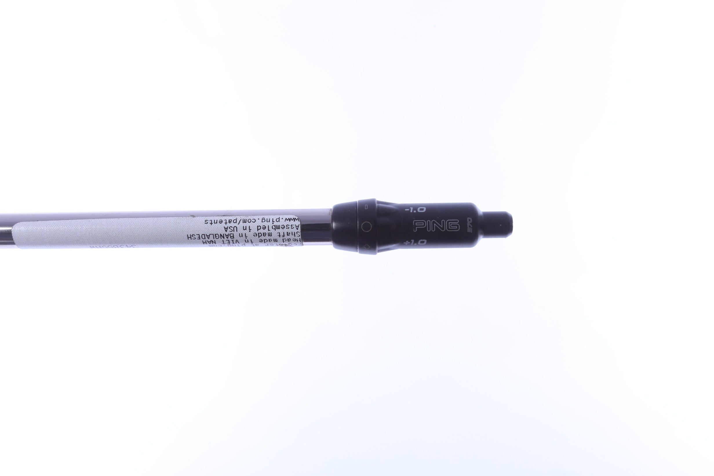 Used Ping Tour 2.0 Chrome Hybrid Shaft Regular Flex Graphite - 39 in - Ping Adapter-Next Round
