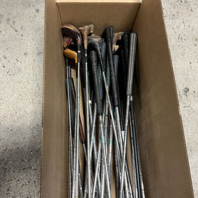 Wholesale Lot of 40 Persimmon Woods. Titleist, Ben Hogan, Wilson-Next Round