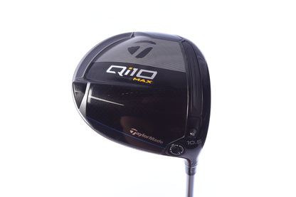 Used TaylorMade Qi10 MAX Driver - 10.5 Degrees - Seniors Flex Fujikura Speeder NX - Right-Handed