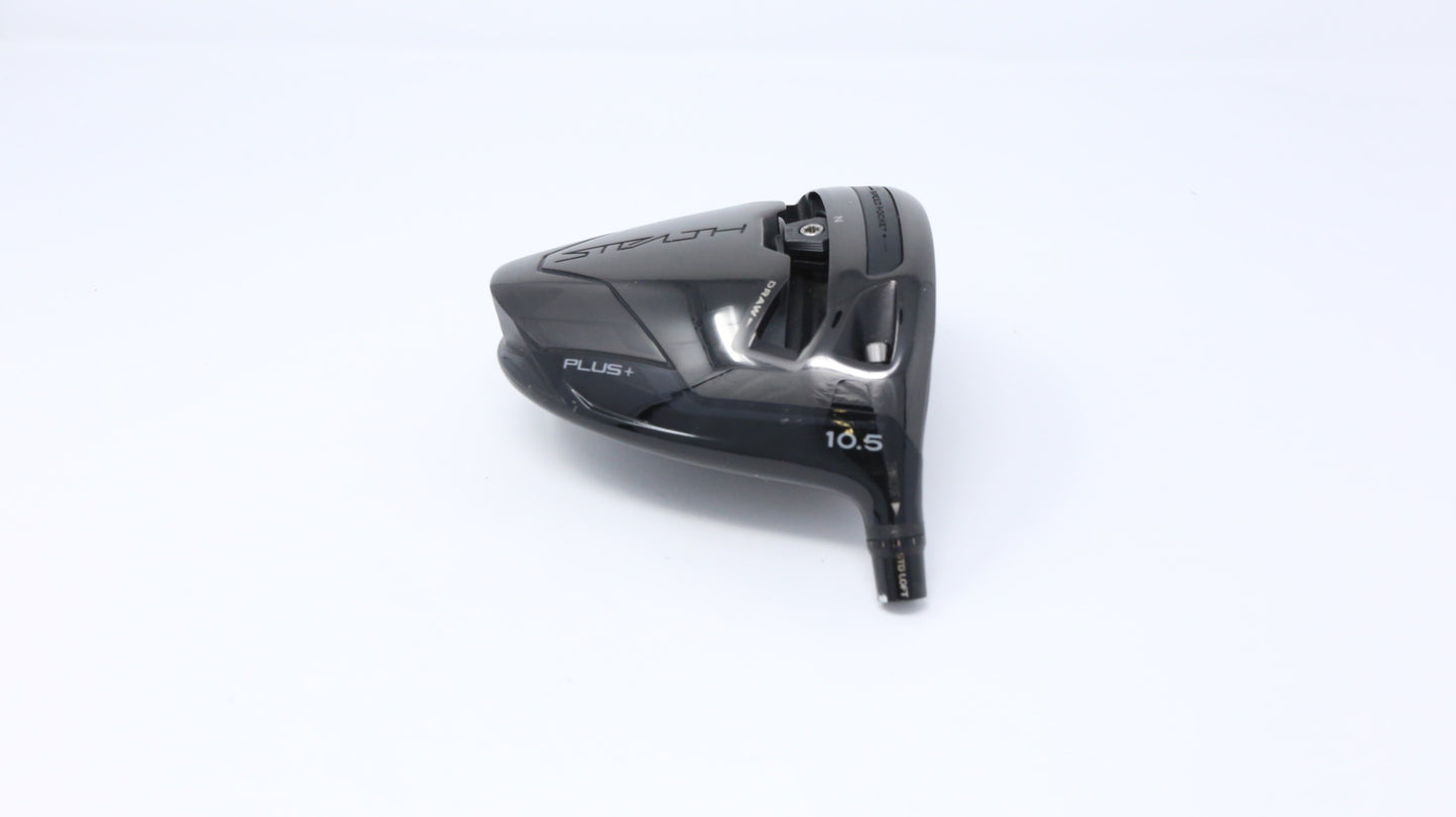 Used TaylorMade STEALTH PLUS Blackout Driver - HEAD ONLY - Right-Handed - 10.5 Degrees-Next Round