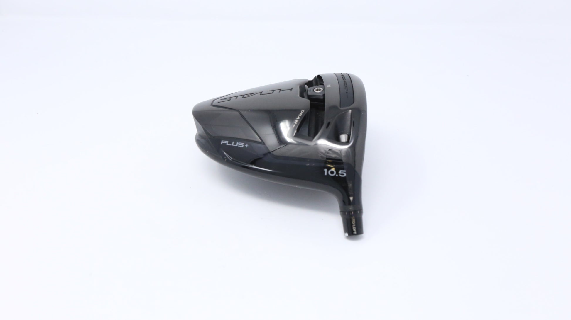 Used TaylorMade STEALTH PLUS Blackout Driver - HEAD ONLY - Right-Handed - 10.5 Degrees-Next Round