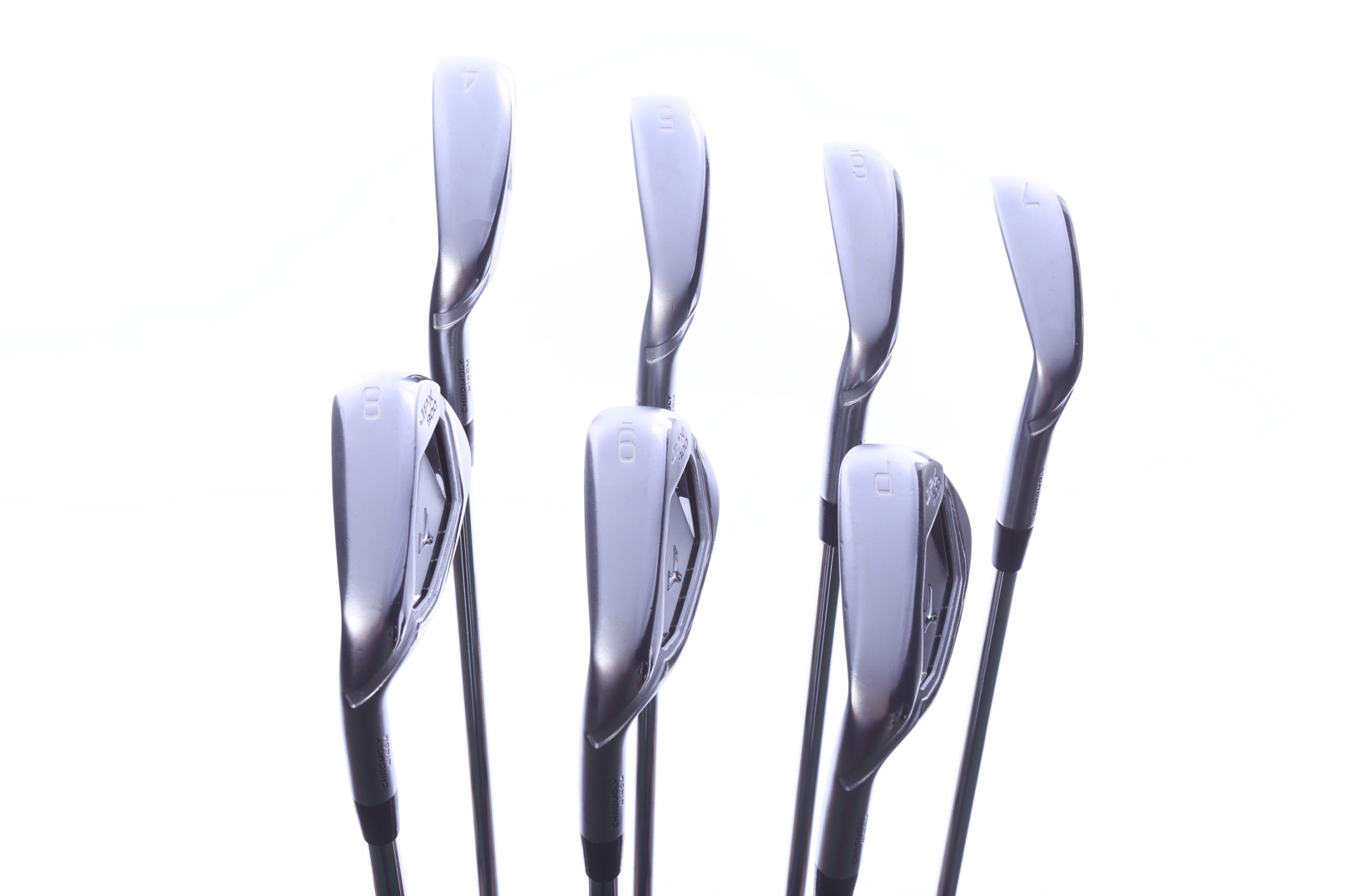 Used Mizuno JPX 900 Hot Metal Iron Set - Left-Handed - 4-PW - Regular Flex