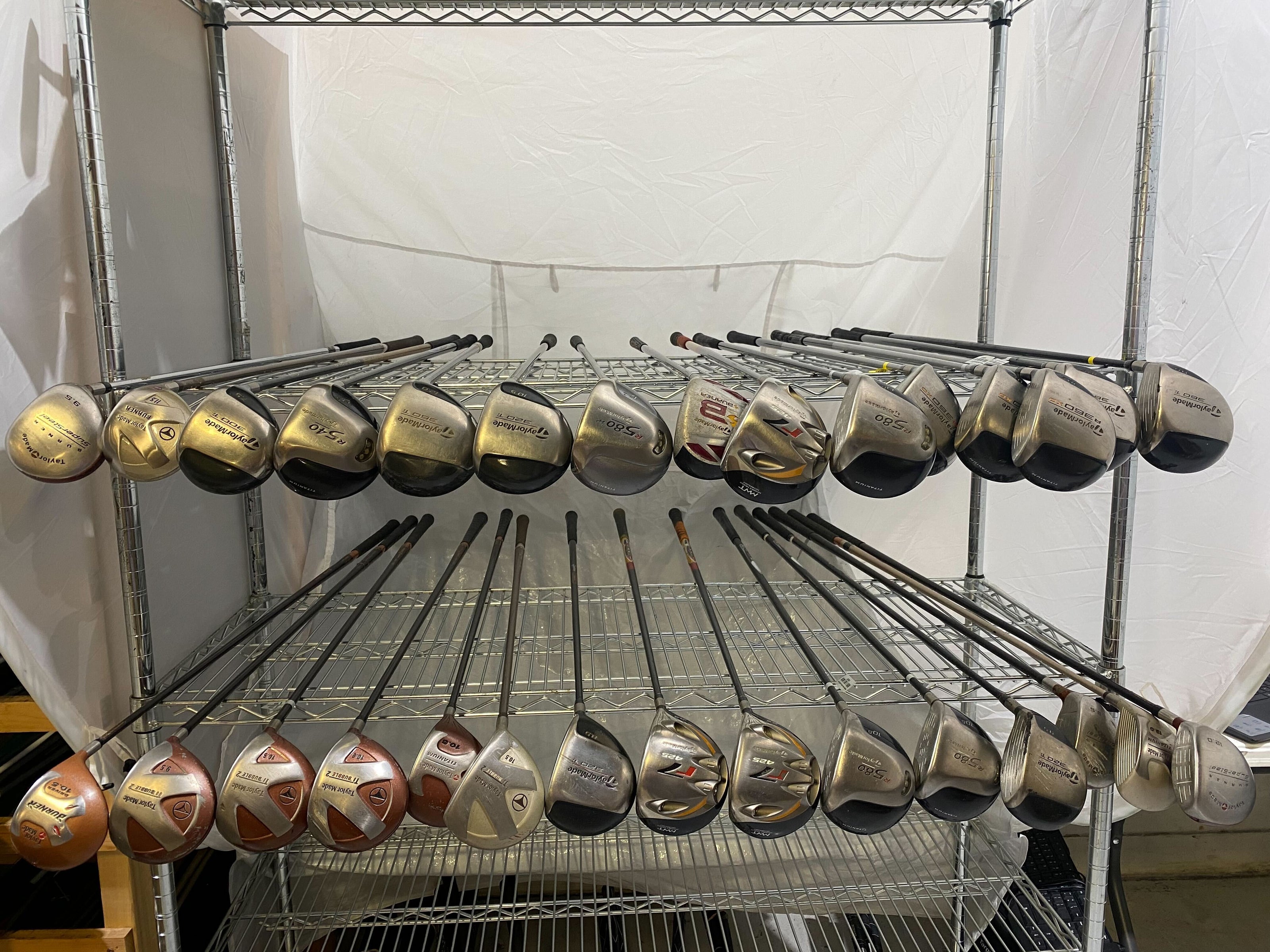 Wholesale Lot Golf Clubs - 30 Taylormade Assorted Drivers-Next Round