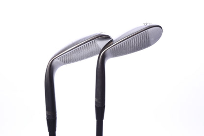Used Titleist Vokey SM10 Jet Black Wedge Set - Right-Handed - 54*, 58* - Extra Stiff Flex-Next Round