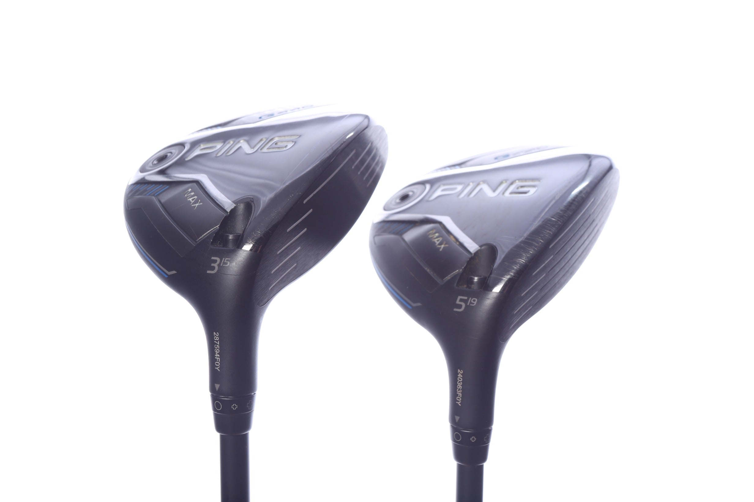 Used Ping G440 MAX Wood Set - Right-Handed - 3W, 5W - Stiff Flex-Next Round