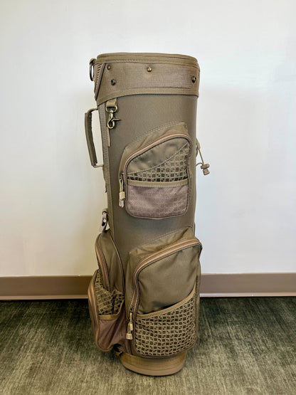 Datrek Pale Olive Cart Bag 4 Dividers/6 Pockets with Strap and Rain Cover-Next Round