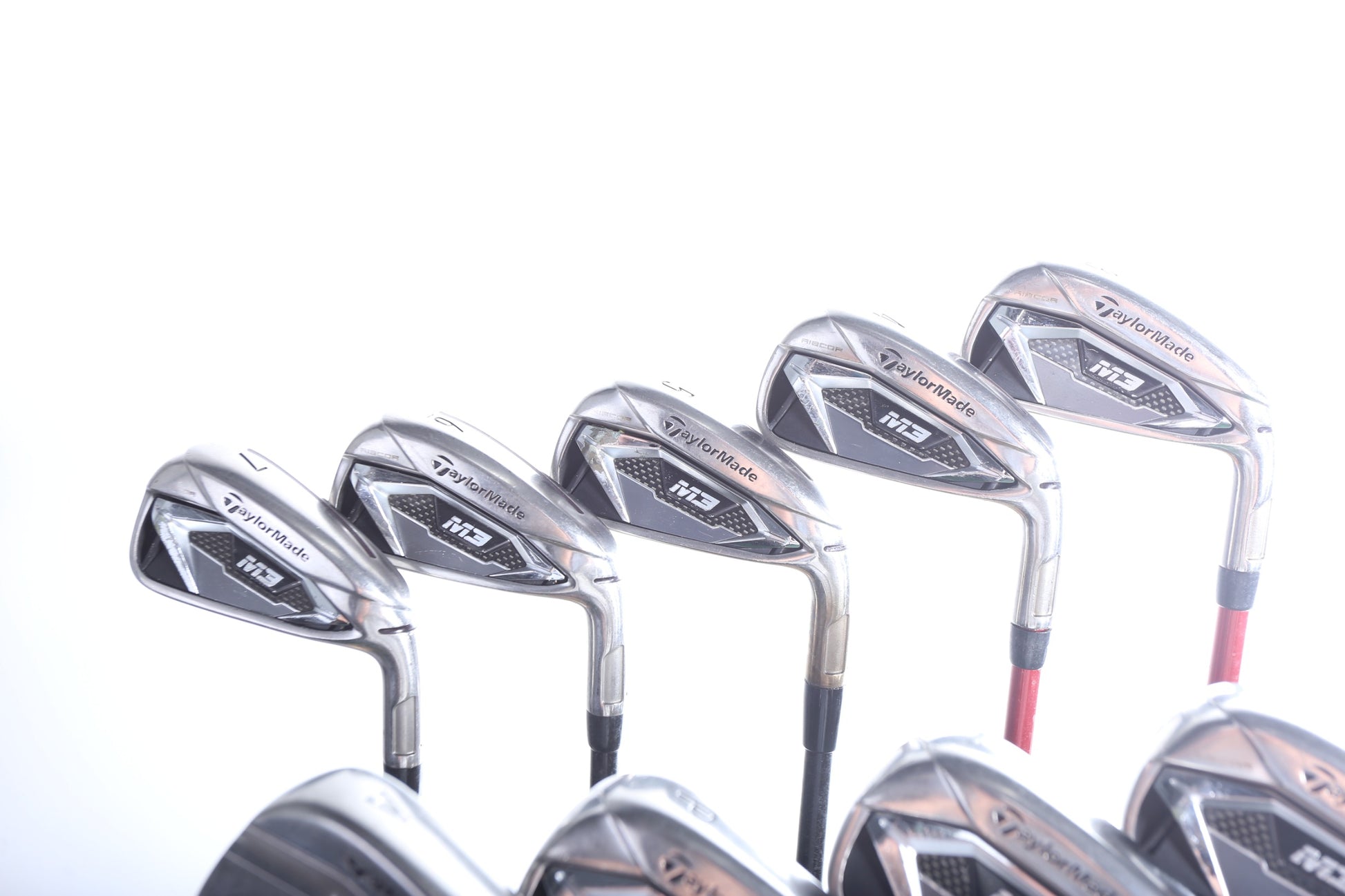 Used TaylorMade M3 Iron Set - Right-Handed - 3-AW - Stiff Flex-Next Round