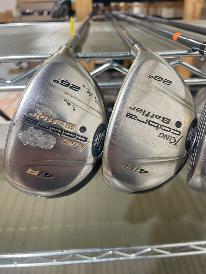 Wholesale Lot of 25 Golf Clubs - Cobra Baffler Ladies Flex Hybrids-Next Round