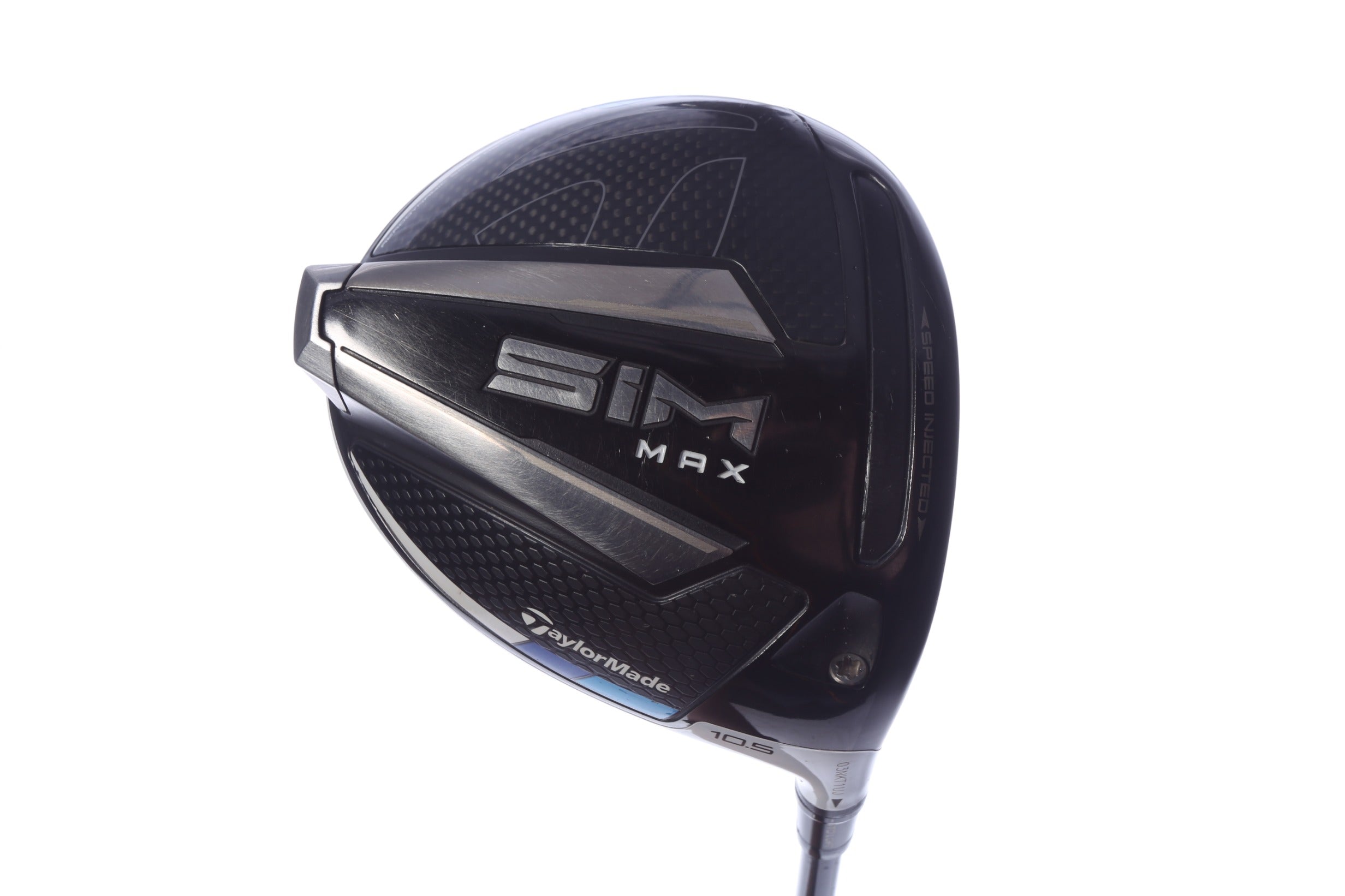 Used TaylorMade SIM MAX Driver - 10.5 Degrees - Seniors Flex Ping TFC 80 D - Right-Handed-Next Round