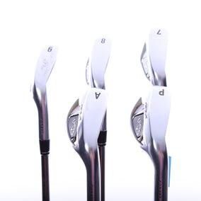 Used Callaway Apex DCB Iron Set - Right-Handed - 7-PW, AW - Regular Flex-Next Round