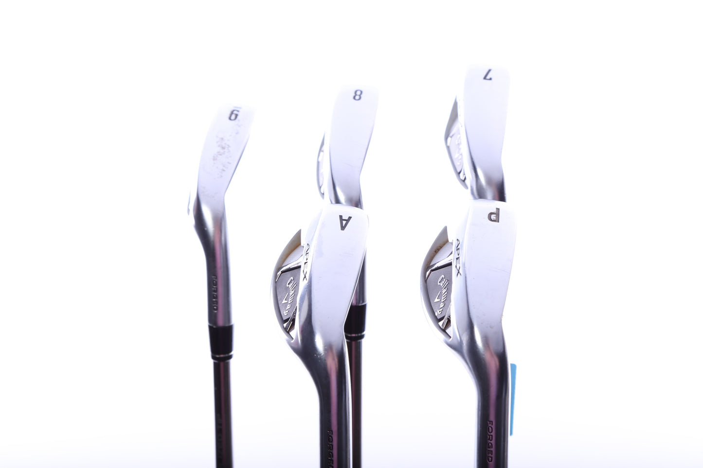 Used Callaway Apex DCB Iron Set - Right-Handed - 7-PW, AW - Regular Flex-Next Round