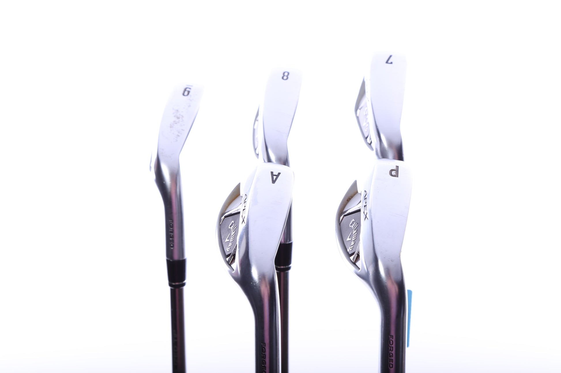 Used Callaway Apex DCB Iron Set - Right-Handed - 7-PW, AW - Regular Flex-Next Round