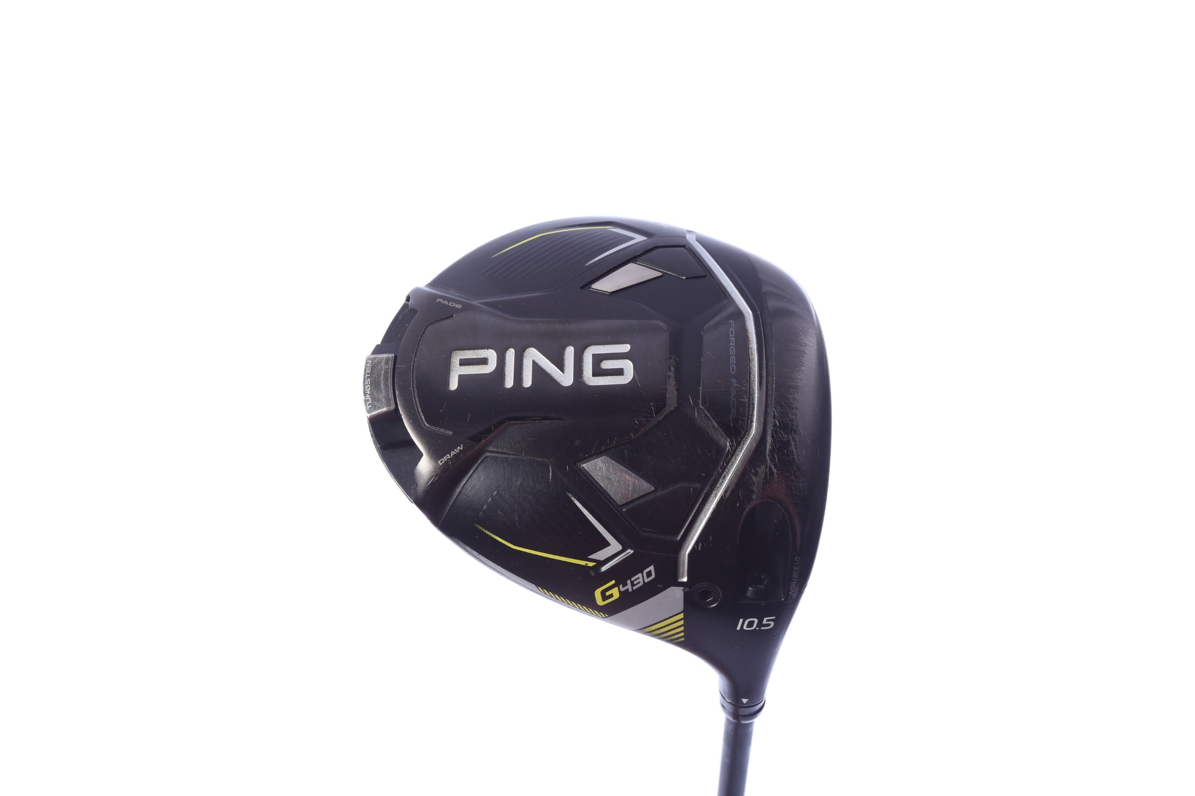 Used Ping G430 MAX Driver - 10.5 Degrees - Stiff Flex Mitsubishi 1K Red RIP - Right-Handed