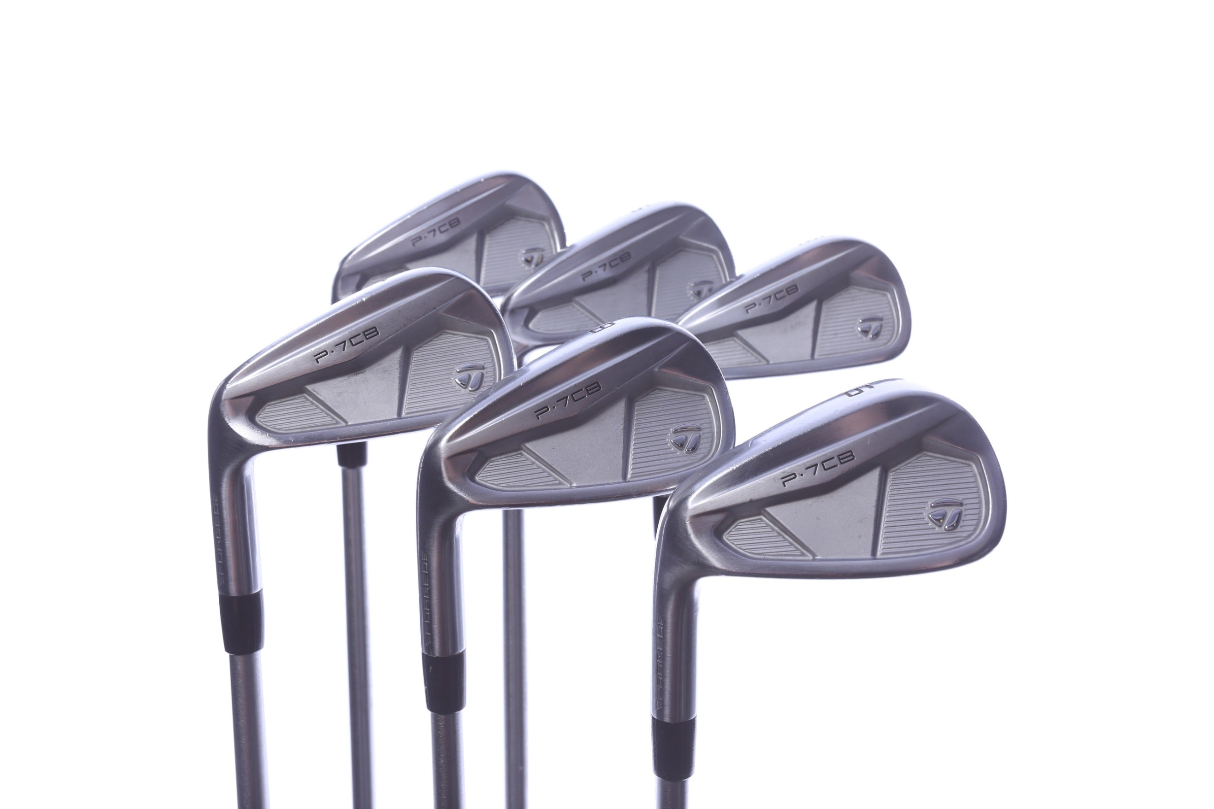 Used TaylorMade 2024 P7CB Iron Set - Left-Handed - 4-9 - Extra Stiff Flex