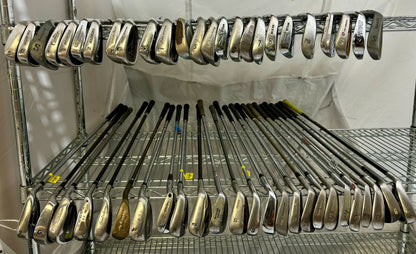 Wholesale Lot of 50 Golf Clubs - Assorted Irons and Wedges-Next Round
