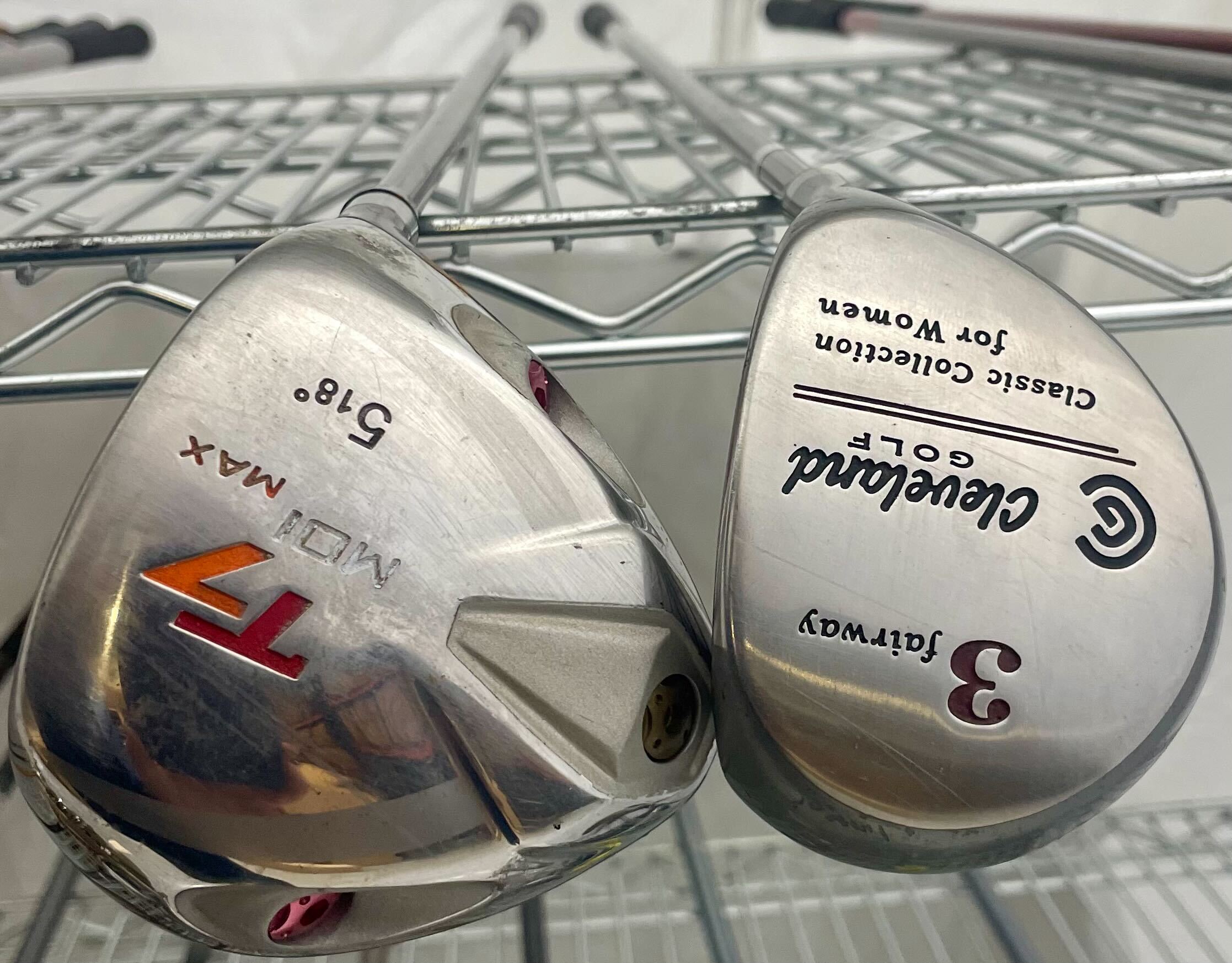 Wholesale Lot of 25 Golf Clubs - Assorted Fairway Woods