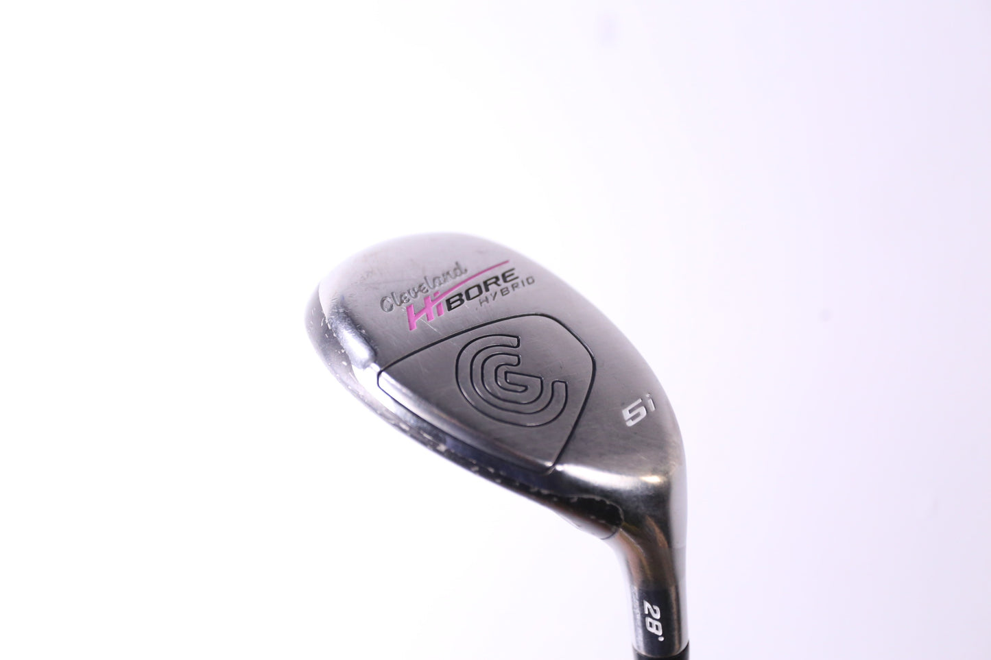 Used Cleveland HiBore 5H Hybrid - Right-Handed - 28 Degrees - Ladies Flex-Next Round