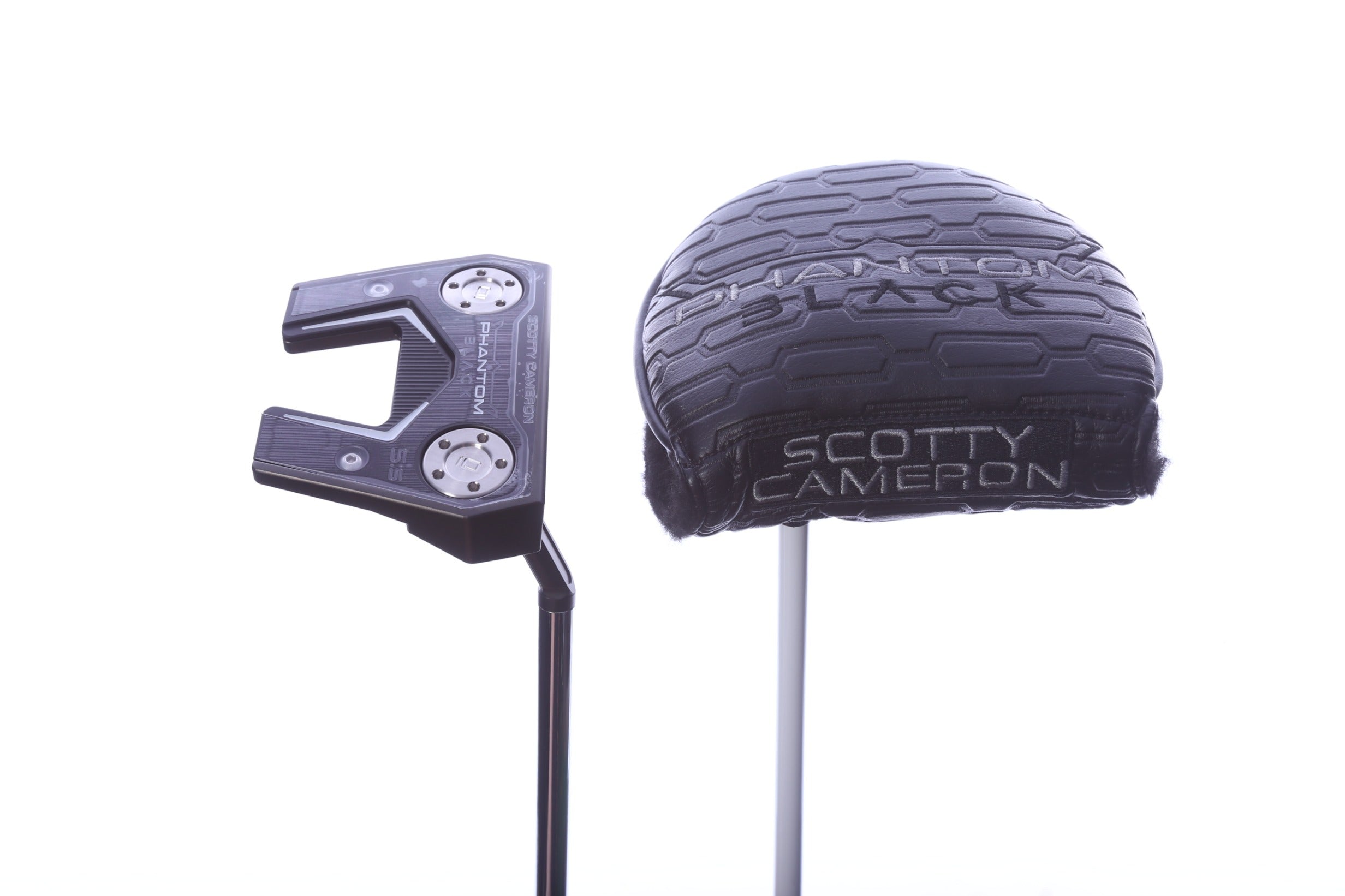 Used Titleist Scotty Cameron Phantom Black Limited 5.5 Putter - Right-Handed - 35 in - Mallet