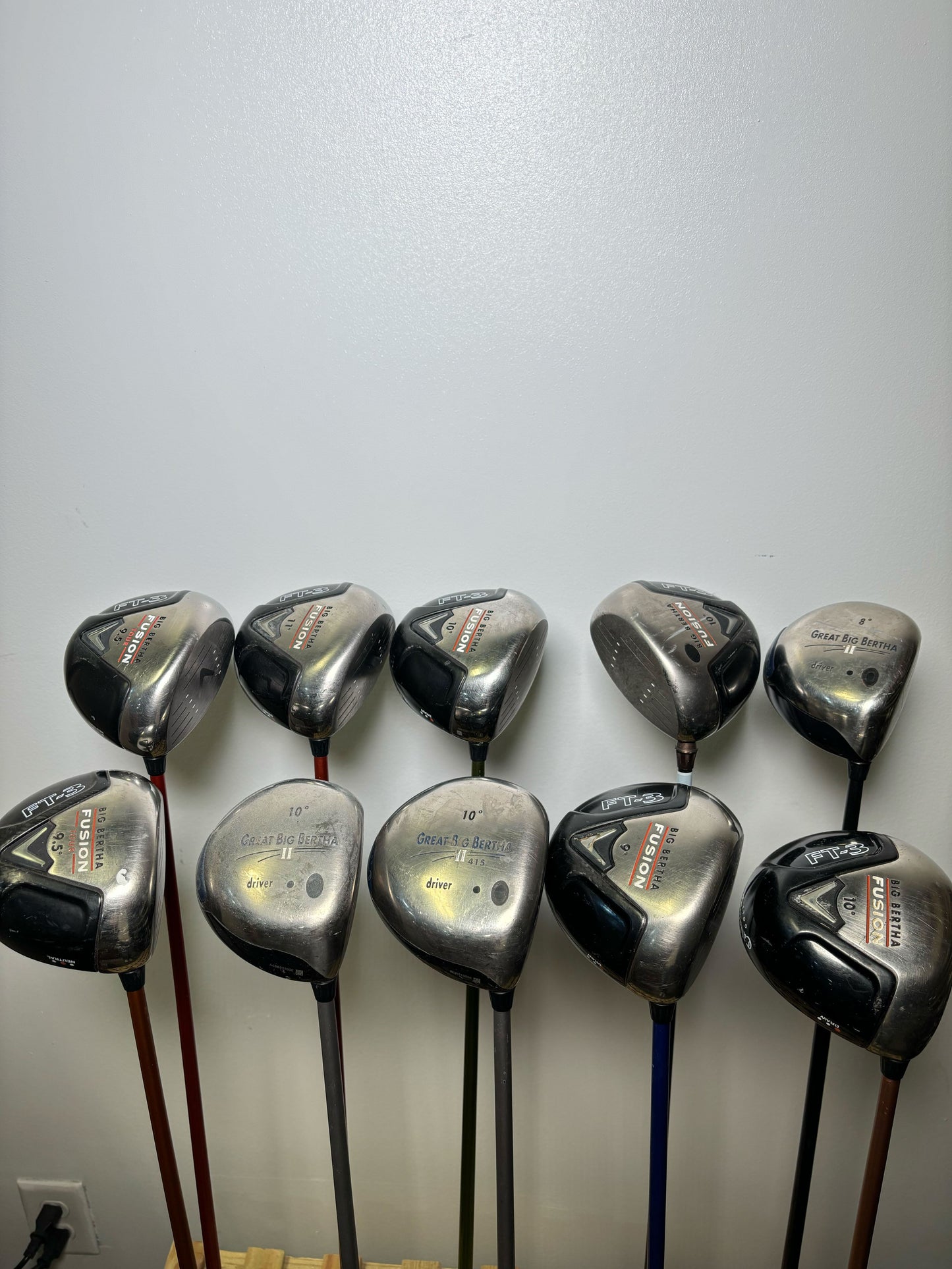 Wholesale Lot of 10 Tier 2 Callaway Drivers-Next Round