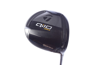 Used TaylorMade Qi10 MAX Driver - 10.5 Degrees - Stiff Flex Mitsubishi Tensei 1K Black - Right-Handed