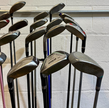 Wholesale Lot of 35 Golf Clubs - Assorted Hybrids