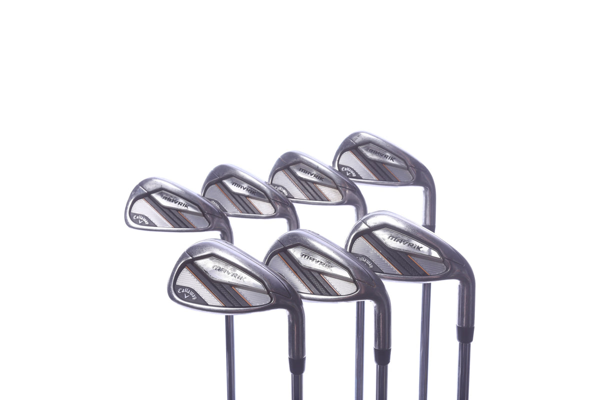 Used Callaway Mavrik Iron Set - Right-Handed - 4-PW - Regular Flex-Next Round