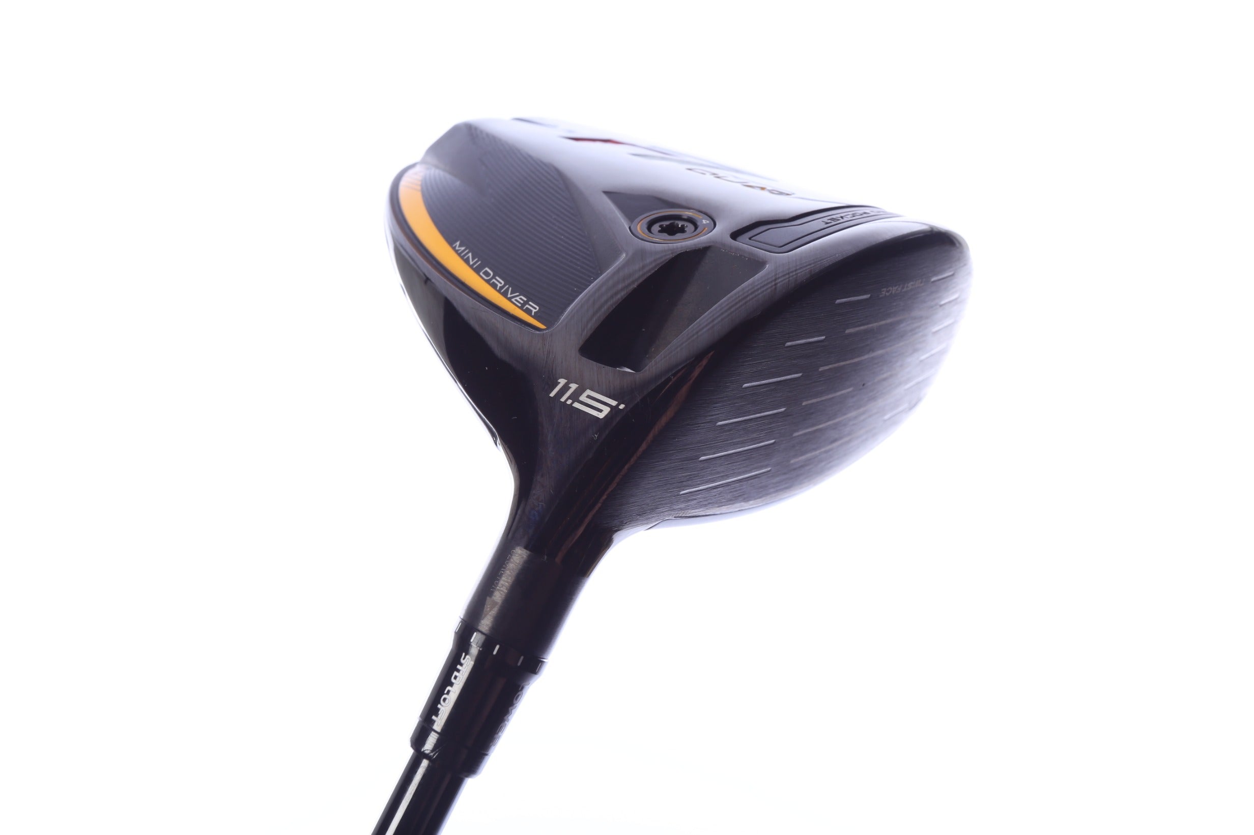 Used TaylorMade r7 Quad Mini Driver - 11.5 Degrees - Stiff Flex Fujikura Speeder - Right-Handed