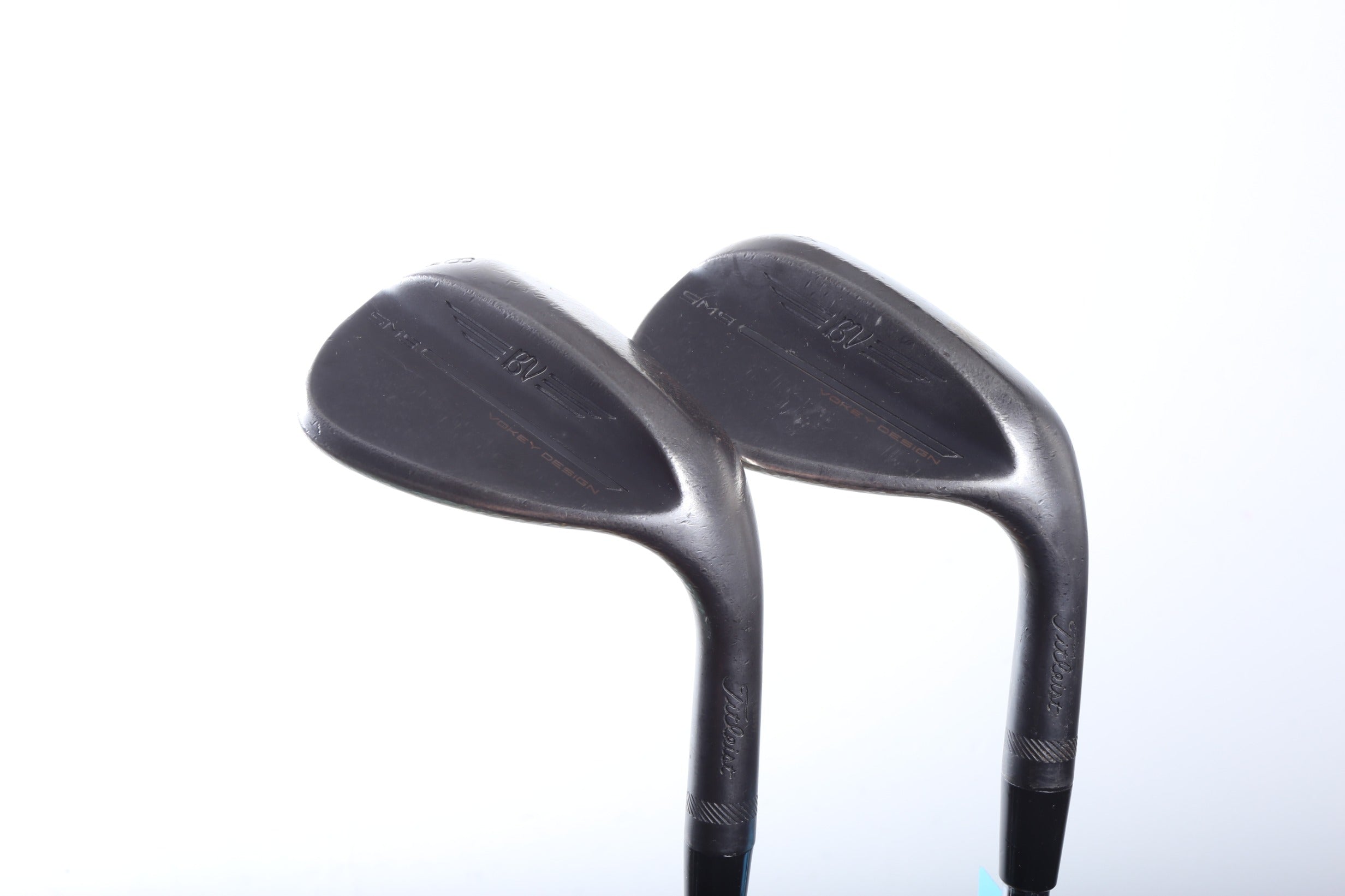Used Titleist Vokey SM9 Jet Black Right-Handed Wedge Set