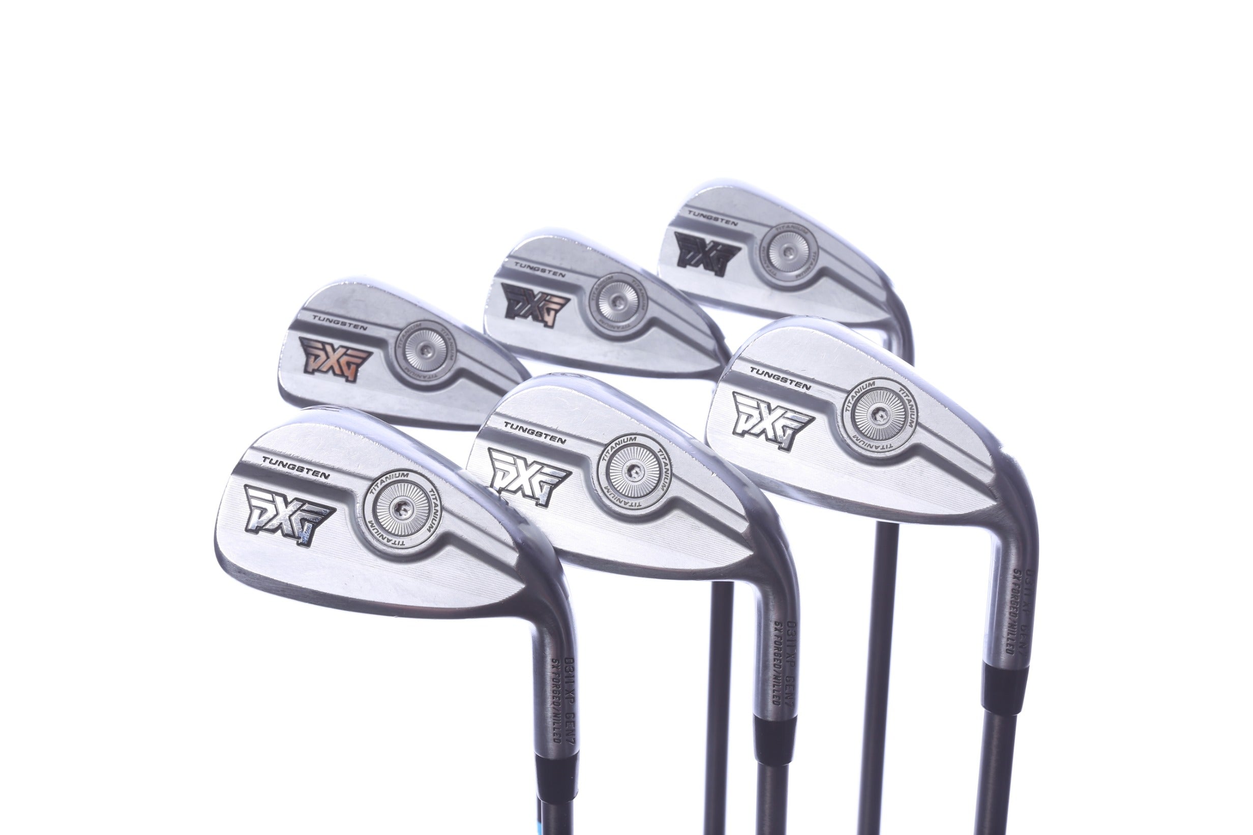 Used PXG 0311 XP Gen7 Iron Set - Right-Handed - 5-PW - Seniors Flex