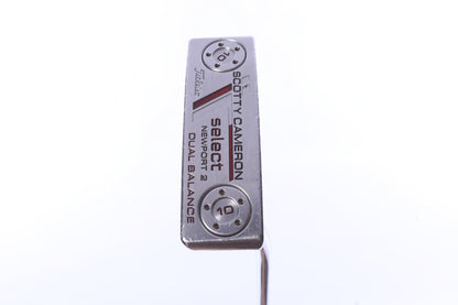 Used Titleist Scotty Cameron Select Newport 2 Dual Balance Putter - Right-Handed - 38 in - Blade-Next Round