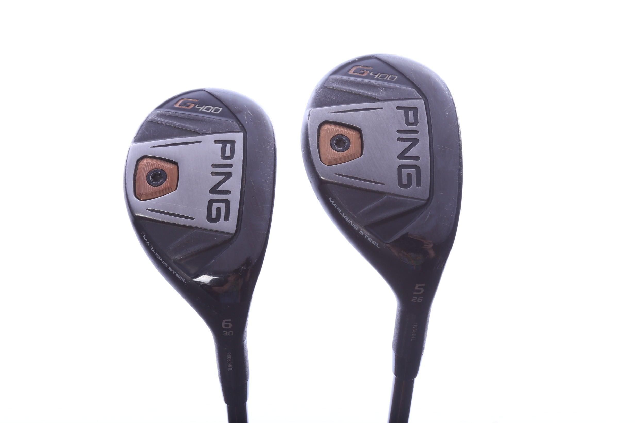 Used Ping G400 Hybrid Set - Right-Handed - 5H, 6H - Soft Regular Flex