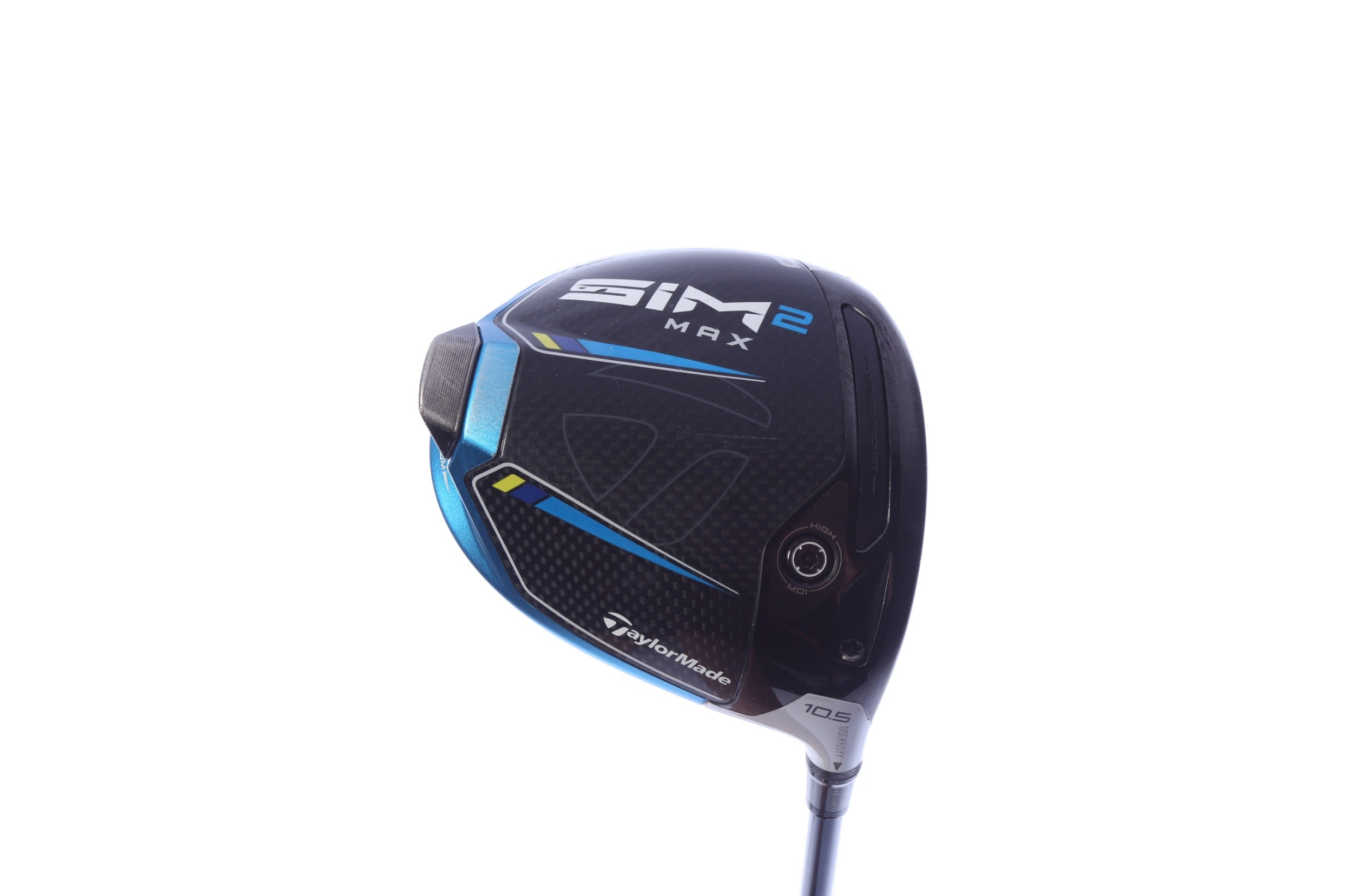 Used TaylorMade SIM2 MAX Driver - 10.5 Degrees - Regular Flex Fujikura Ventus Blue - Right-Handed