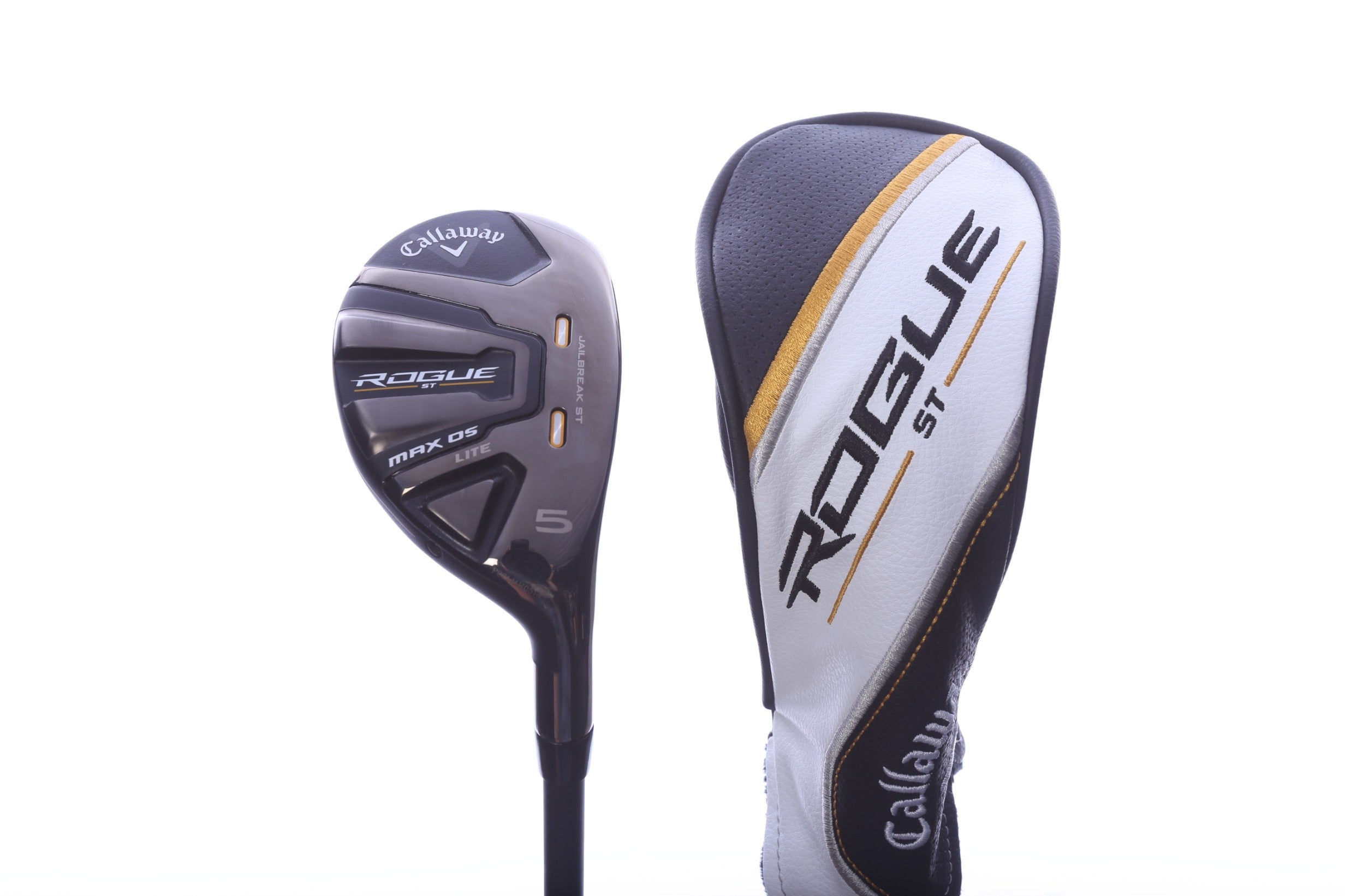 Used Callaway Rogue ST MAX OS Lite 5H Hybrid - Right-Handed - 27 Degrees - Seniors Flex