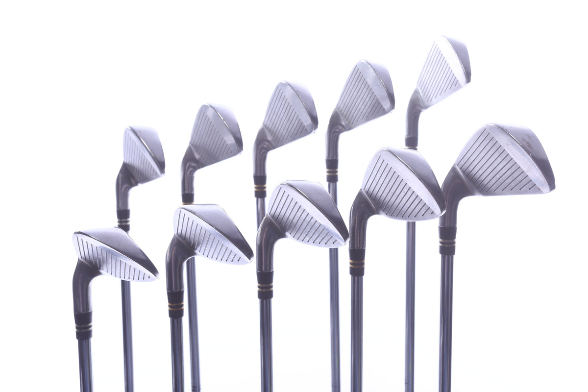 Used Callaway s2h2 Iron Set - Right-Handed - 2-PW, SW - Stiff Flex