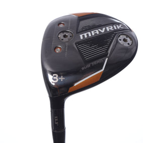 Used Callaway Mavrik Sub Zero 3+ Wood - Left-Handed - 13.5 Degrees - Stiff Flex-Next Round