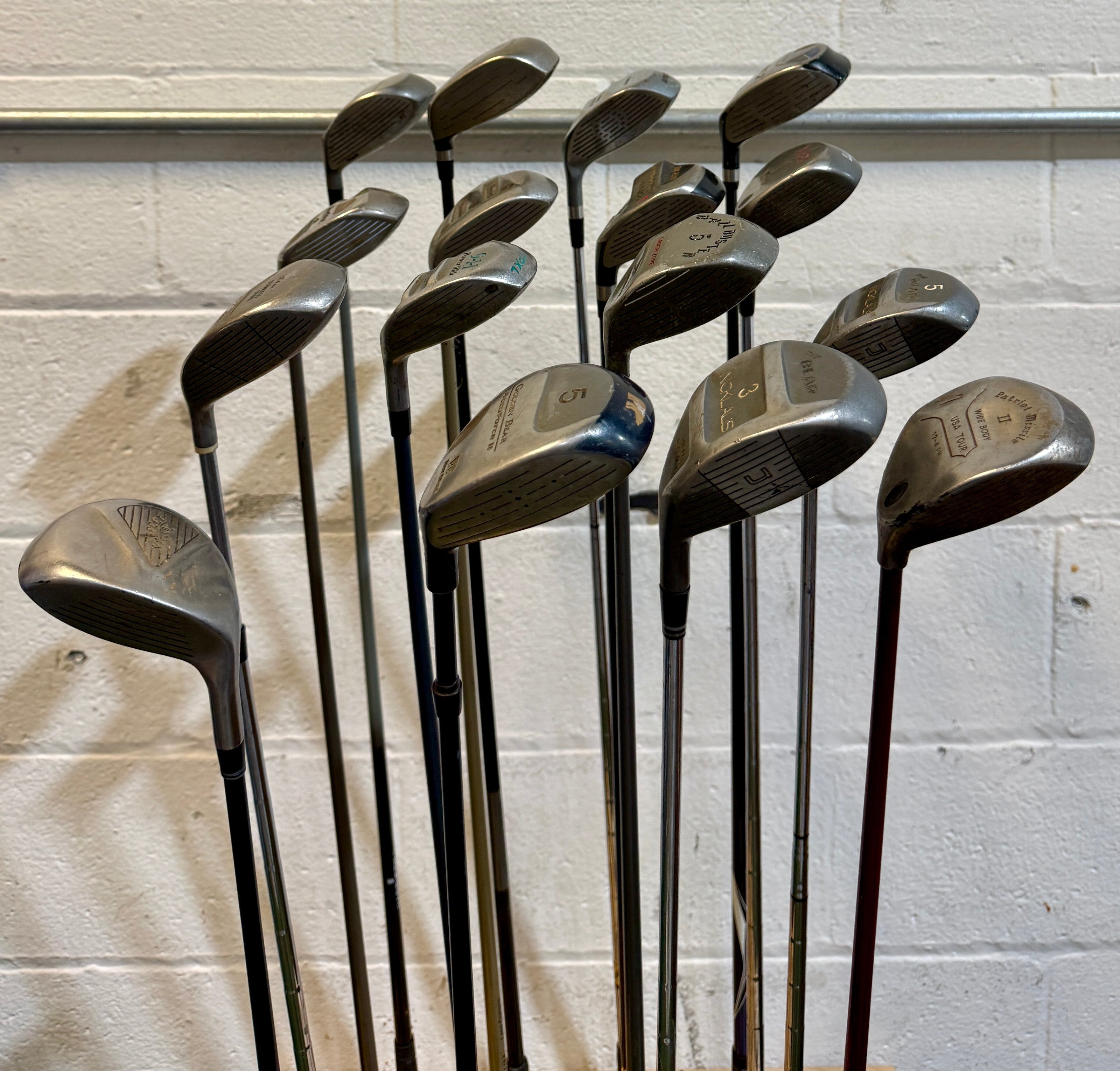 Wholesale Lot of 40 Golf Clubs - Assorted Fairway Woods - RH/LH - Mixed Flexes-Next Round
