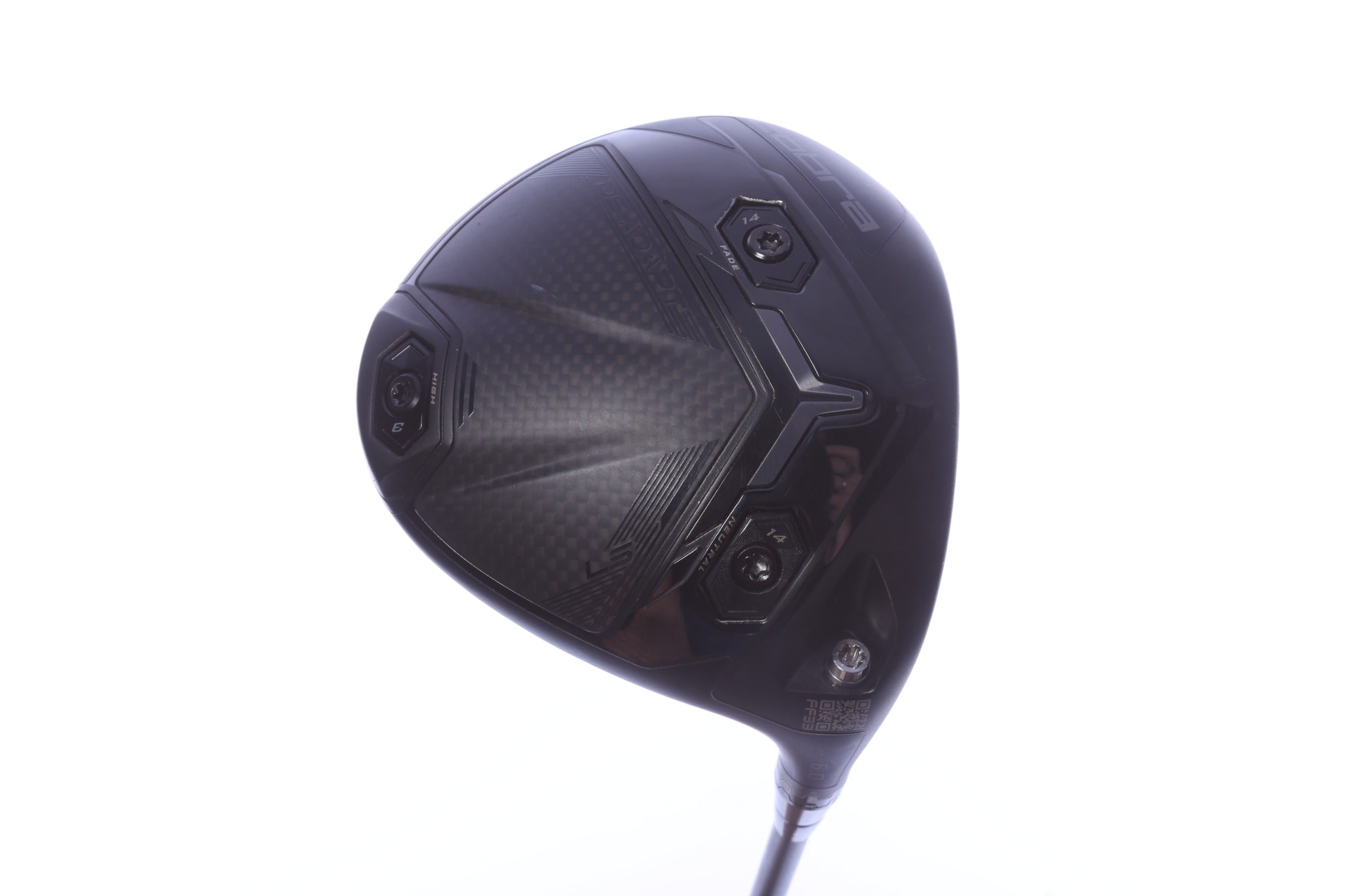 Used Cobra DS-ADAPT LS Driver - 6 Degrees - Tour Extra Stiff Flex Mitsubishi Tensei 1K Black - Right-Handed