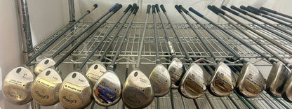 Wholesale Lot of 40 Golf Clubs - All Right Handed - Callaway and Cobra Woods-Next Round