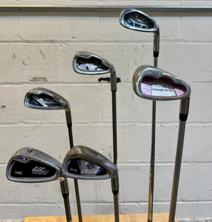 Wholesale Lot of 30 Golf Clubs - Assorted Irons and Wedges - Youth Flexes