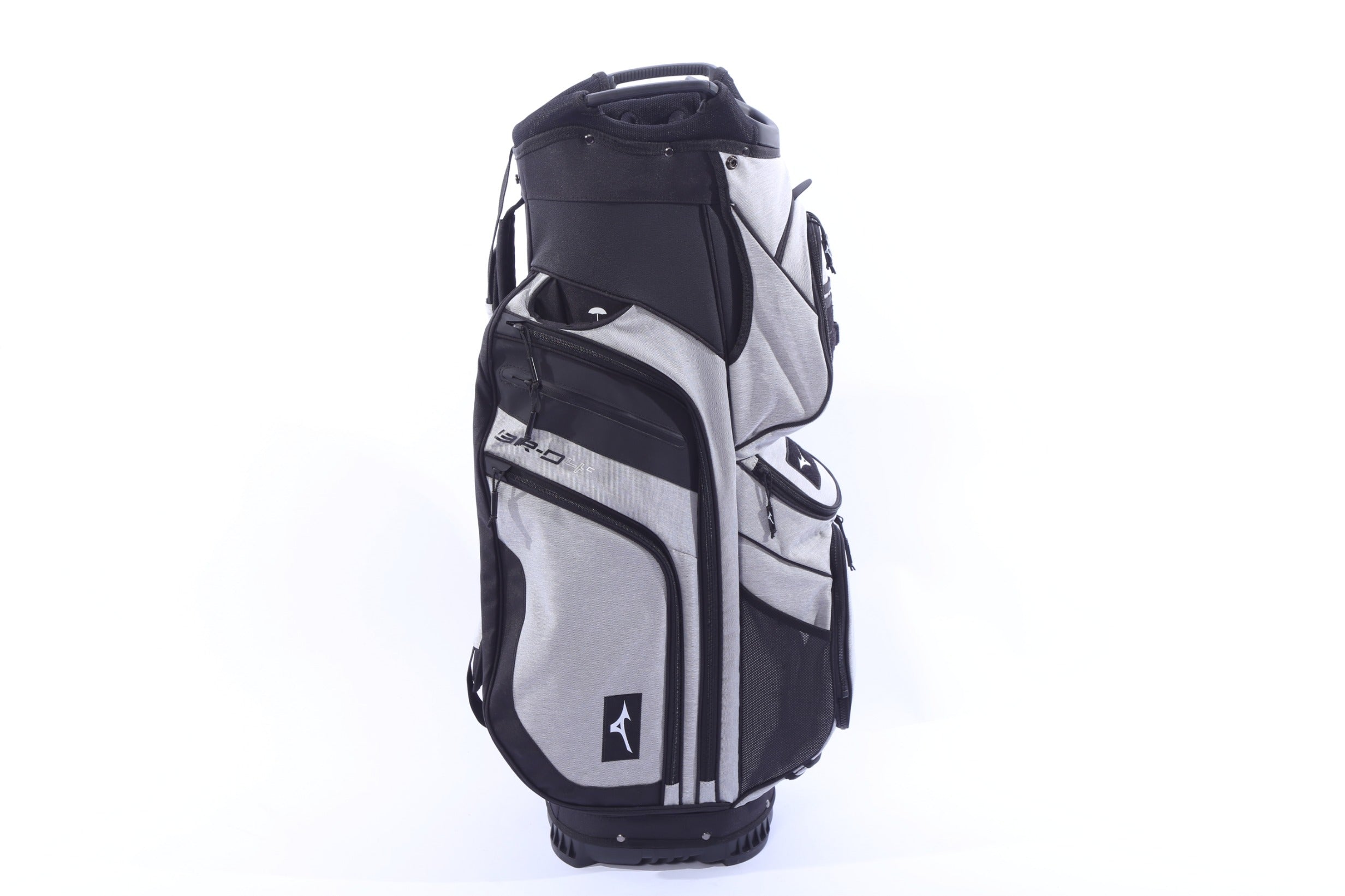 Used Mizuno 2025 BR-D4C Multicolor Cart Bag - 14-Way - 9 Pockets - Rain Cover Included-Next Round